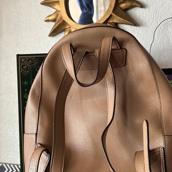 DKNY Taupe Brown / Tan Small backpack WOMENS BACKPACK - Picture 7 of 8